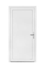 PVC Deur volpaneel Basic Plus b98xh204 cm wit R, 80 tot 100 cm, Nieuw, Ophalen of Verzenden, Buitendeur