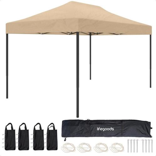 Tweedekans | LifeGoods - Partytent - Paviljoen - 3,0 x 4,5 m, Tuin en Terras, Partytenten, Ophalen of Verzenden