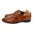 Prada Cognac Sinlge Monk UK 8.5 + Box & Dustbag - Chaussures, Nieuw