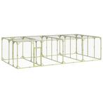 vidaXL Kippenhok 800x400x200 cm geïmpregneerd massief, Verzenden, Nieuw