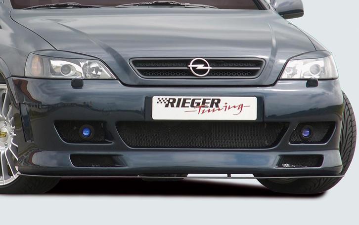Rieger voorbumper | Astra G - 3-drs., 5-drs., Coupé, Cabrio,, Auto-onderdelen, Carrosserie, Nieuw, Opel, Verzenden