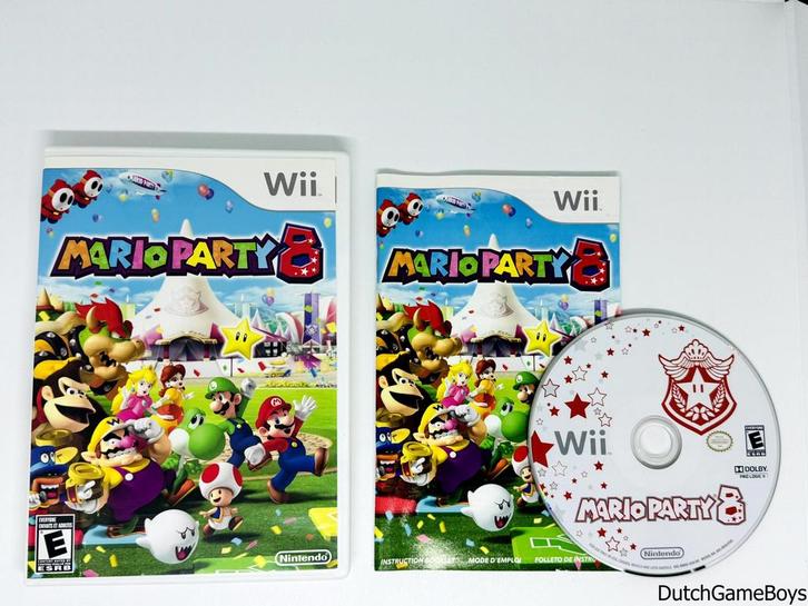 Nintendo Wii - Mario Party 8 - USA, Games en Spelcomputers, Games | Nintendo Wii U, Gebruikt, Verzenden