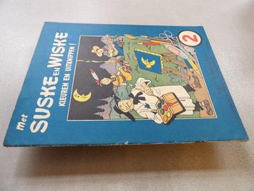 Suske en Wiske Met Suske en Wiske kleuren en uitknippen! - beschikbaar voor biedingen