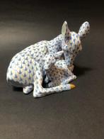 Herend - Figuur - Cervo con cerbiatto - Porselein