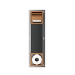 Toiletrolhouder met Klep en Reserverolhouder Inbouw, Ophalen of Verzenden, Nieuw, Bad