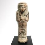 Oude Egypte, derde tussenperiode Faience Shabti voor Nes, Antiek en Kunst