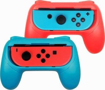 Controller Grip Houder Set geschikt voor Nintendo Switch..., Consoles de jeu & Jeux vidéo, Consoles de jeu | Nintendo Switch, Enlèvement ou Envoi