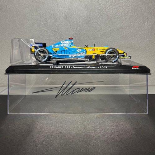 Renault - Fernando Alonso - Modèle réduit de voiture à, Verzamelen, Automerken, Motoren en Formule 1