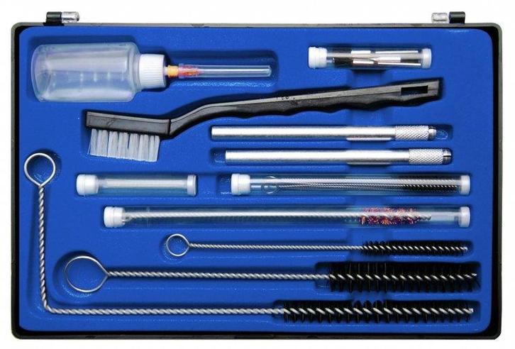 Bgs Technic Reinigingsset voor verfspuitpistool 24-delig, Auto diversen, Auto-accessoires, Verzenden