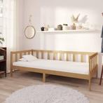 vidaXL Slaapbank met matras massief grenenhout honingbruin, Huis en Inrichting, Slaapkamer | Bedden, Verzenden, Nieuw