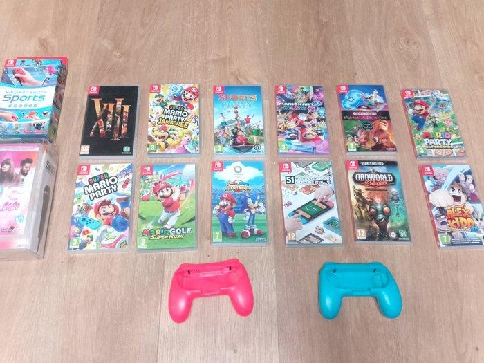 Nintendo - Switch - Pack Nintendo Switch complet : 14 jeux,, Games en Spelcomputers, Spelcomputers | Overige Accessoires