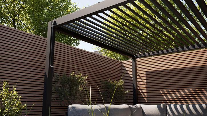 SUNS Alvaro overkapping 394 x 363 cm SALE |, Tuin en Terras, Tuinsets en Loungesets