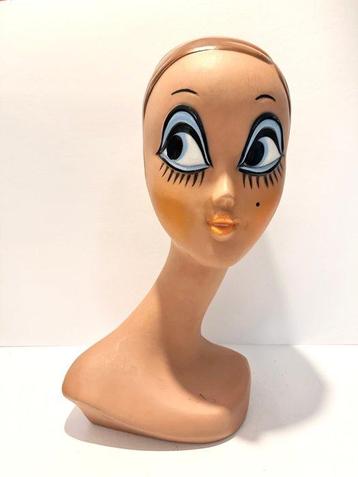Huard 1971 Twiggy head - Mannequin - Plastique