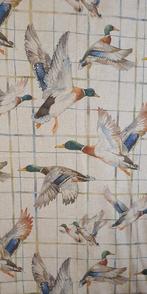 300x280 cm! Stof in Country Hunting-stijl met wilde eenden