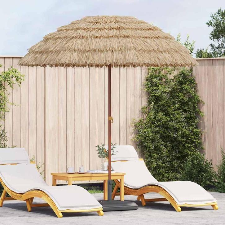 vidaXL Bruin Staal, Tuin en Terras, Parasols, Nieuw, Verzenden