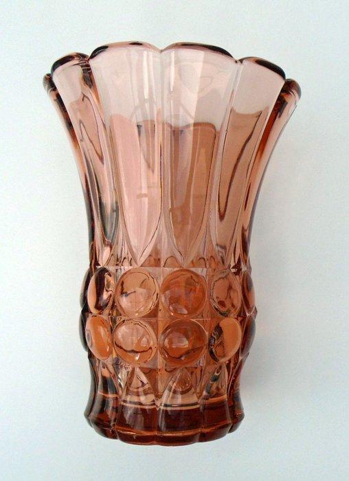 Val Saint Lambert - Vaas - Glas - Luxval rosaline Morat, Antiek en Kunst, Kunst | Designobjecten