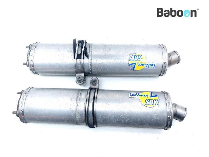 Uitlaatdemperset Sport Suzuki SV 1000 S / N 2003-2007, Motoren, Onderdelen | Suzuki, Gebruikt, Verzenden