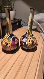 Ivora Gouda - Vaas (2) - Aardewerk - Art Nouveau, Antiek en Kunst