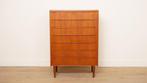 Vintage Deense ladekast | Teak | 7 lades | 109 cm, Huis en Inrichting, Ophalen of Verzenden, Nieuw