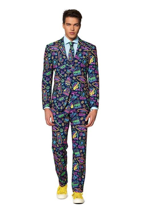 Casino Vegas Pak Heren OppoSuits, Kleding | Heren, Carnavalskleding en Feestkleding, Nieuw, Verzenden