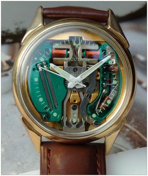Bulova Accutron Spaceview-Révisée - 214 - Homme - 1969, Handtassen en Accessoires, Horloges | Heren