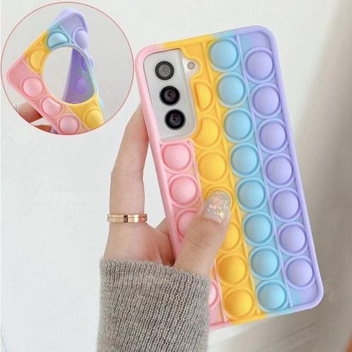 Samsung Galaxy A73 (5G) Pop It Hoesje - Silicone Bubble Toy, Télécoms, Téléphonie mobile | Housses, Coques & Façades | Samsung