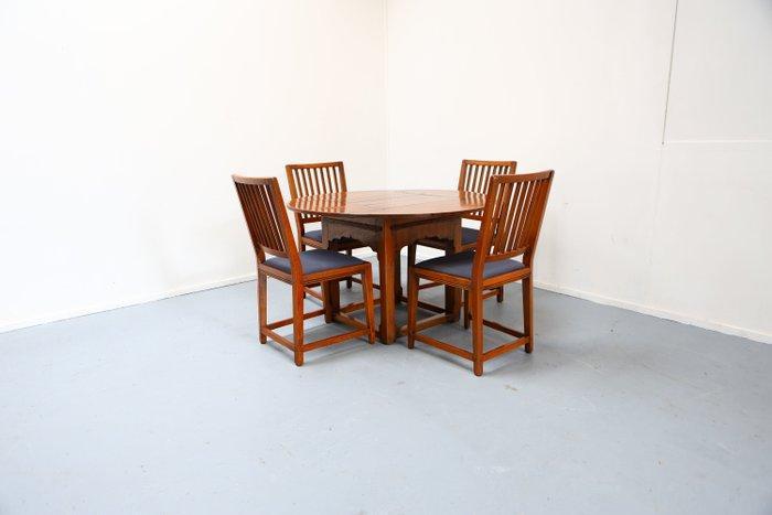 Schuitema - Frits Schuitema - Zitgroep (5) - Hout, stof, Antiek en Kunst, Antiek | Meubels | Stoelen en Sofa's