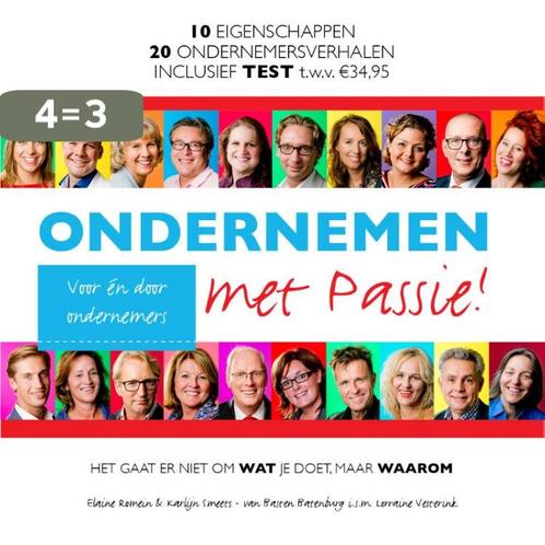 Ondernemen met passie 9789082141603, Boeken, Overige Boeken, Zo goed als nieuw, Verzenden