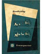 1962 VOLKSWAGEN T1 TRANSPORTER INSTRUCTIEBOEKJE NEDERLANDS, Ophalen of Verzenden