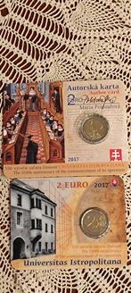 Slowakije. 2 Euro 2017 Universitas Istropolitana (incl.