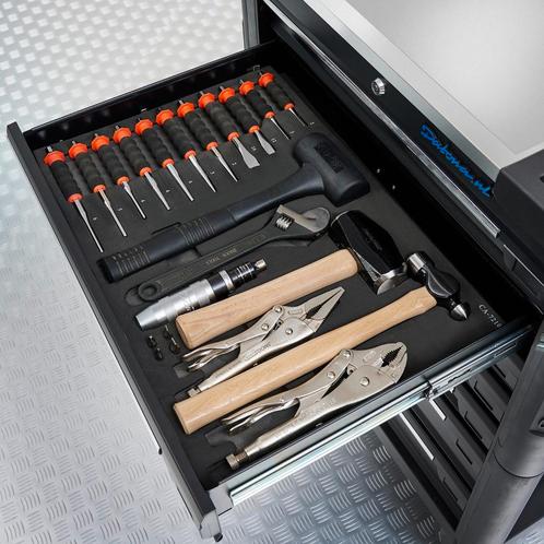 Smoos 22-delige hamerset, beitelset, pendrijverset met, Doe-het-zelf en Bouw, Gereedschap | Handgereedschap, Ophalen of Verzenden