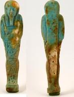 664-332bc Egypt Late period faience shabti for the priest..., Verzenden