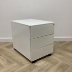 Tweedehands Ladeblok vv 3 lades  (hxbxd) 52x42x58 cm , wit, Huis en Inrichting, Kasten | Ladekasten, Gebruikt, Metaal