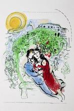 Marc Chagall (after) - Le square de Paris