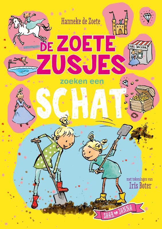 De zoete zusjes zoeken een schat / De zoete zusjes, Boeken, Kinderboeken | Jeugd | onder 10 jaar, Gelezen, Verzenden