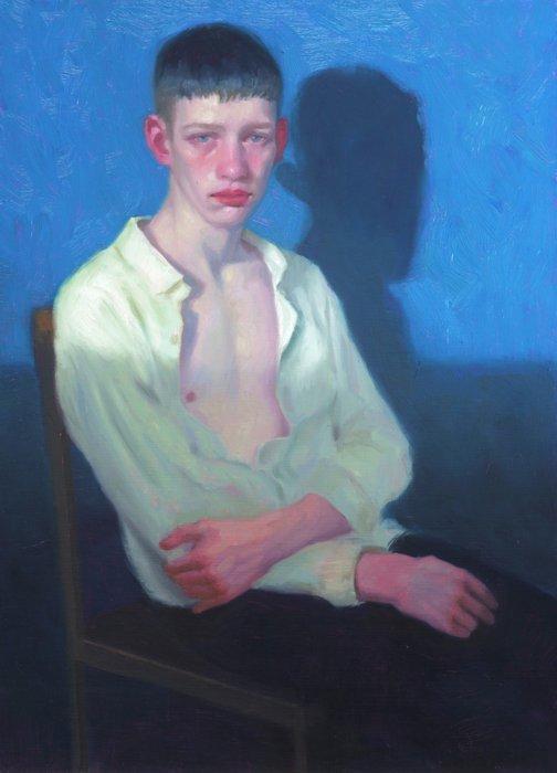 Francien Krieg - Where the Silence Hurts, Antiek en Kunst, Kunst | Schilderijen | Modern