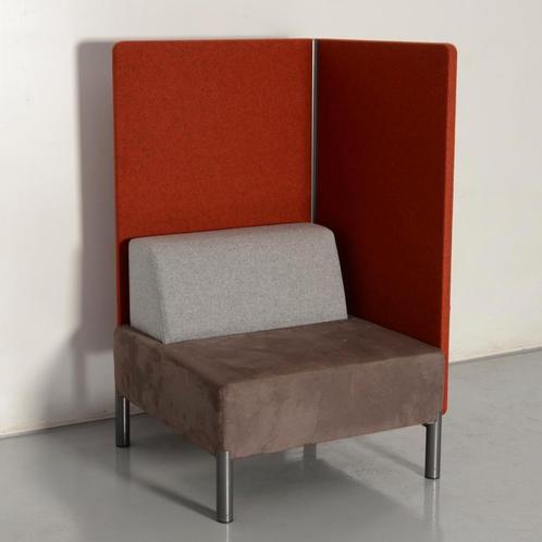 Vepa Moi zitbank, rood / antraciet, 140 x 84 x 84 cm, rechts, Huis en Inrichting, Stoelen, Ophalen of Verzenden