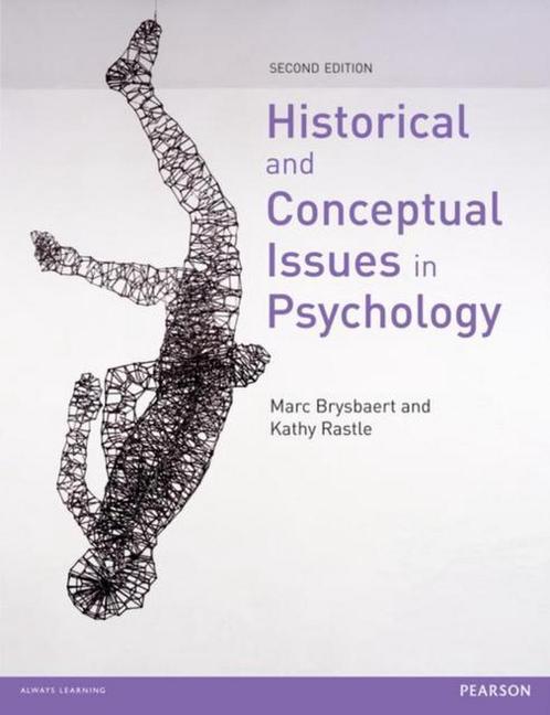 Historical and Conceptual Issues in Psychology 9780273743675, Boeken, Overige Boeken, Zo goed als nieuw, Verzenden