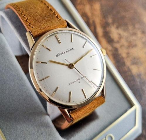 SeikoLiner - Ref.15010 - Ultra Slim - Cal.3140 - Zonder, Handtassen en Accessoires, Horloges | Antiek