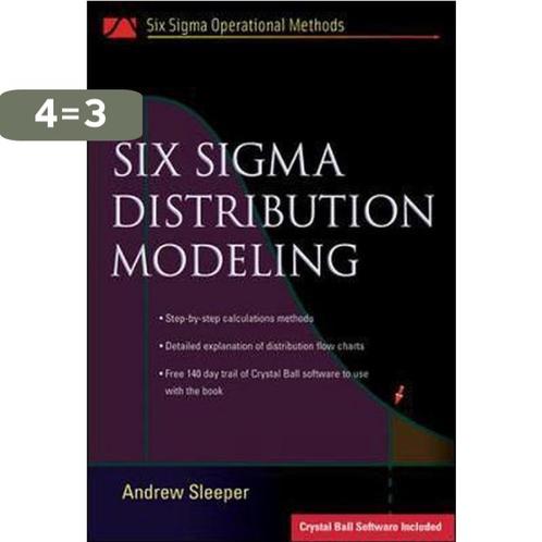 Six SIGMA Distribution Modeling 9780071482783 Andrew Sleeper, Boeken, Taal | Engels, Zo goed als nieuw, Verzenden