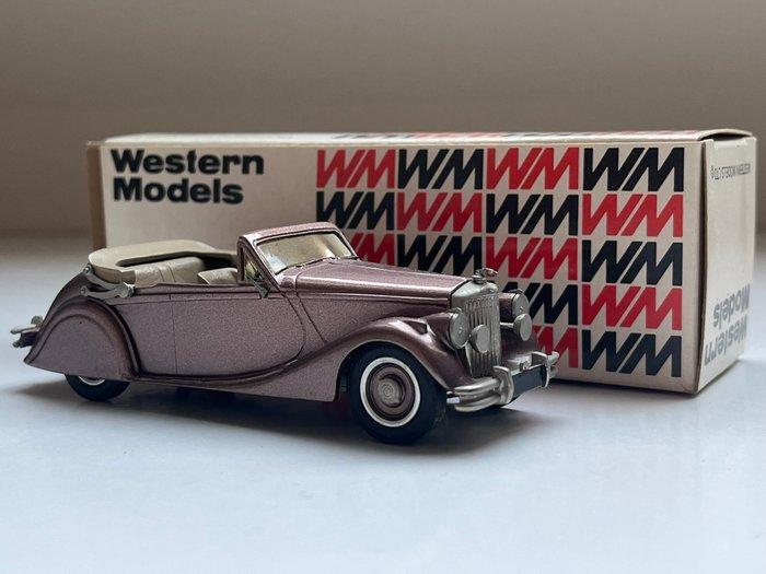 Western Models 1:43 - Modelauto - Jaguar MK V convertible, Hobby en Vrije tijd, Modelauto's | 1:5 tot 1:12