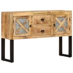 vidaXL Buffet 110x30x74 cm Bois de manguier brut, Verzenden