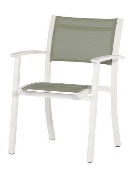 4 Seasons Outdoor Ricci tuinstoel groen |, Tuin en Terras, Tuinsets en Loungesets