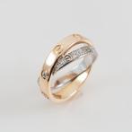 Cartier - Ring - Love - 18 karaat Witgoud, Geel goud, Nieuw
