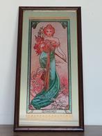 Alphonse Mucha (After) - Miroir mural (4)- The 4 Seasons -