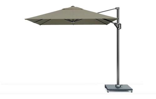 Platinum Voyager T1 250 x 250 cm taupe met granieten voet en, Tuin en Terras, Tuinsets en Loungesets