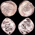 Marokko. Sidi Mohammed III. Lot comprising 2x Dirham