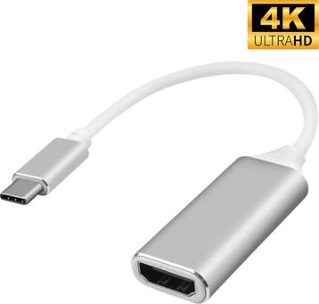Tweedekans | Techvavo® USB C naar HDMI Adapter - Ondersteunt beschikbaar voor biedingen