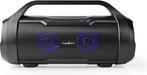 Nedis Bluetooth Party Boombox - 6 uur - 2.0 - 120 W - Med..., Telecommunicatie, Zenders en Ontvangers, Verzenden, Nieuw