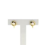 Gouden oorclips met cultivé parel (Oorbellen), Gebruikt, Overige kleuren, Ophalen of Verzenden, Met edelsteen